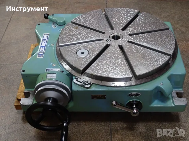 Въртяща маса MITSUI SEIKI JC3MA Precision Rotary Table Ф350mm, снимка 8 - Резервни части за машини - 47190874