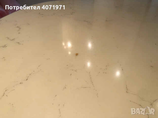 Красива трапезна маса дърво и мрамор, снимка 4 - Маси - 53098617