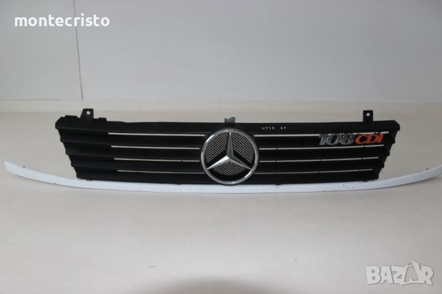 Предна решетка Mercedes Vito (1996-2003г.) 6388880004 / A6388880004 предна емблема, снимка 1 - Части - 45857318
