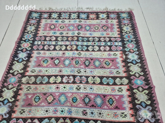 Стар Чипровски килим, снимка 3 - Антикварни и старинни предмети - 51865762