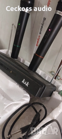 Безжични микрофони, снимка 3 - Микрофони - 52026285