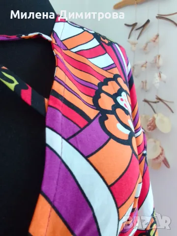 Дълга рокля с кимоно ръкави , снимка 4 - Рокли - 50065854