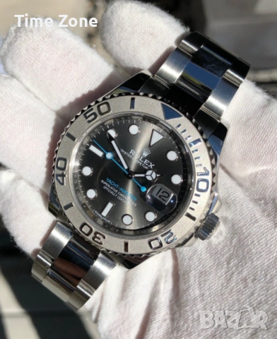 Rolex Yacht-Master 40mm Steel Dark Rhodium Dial Automatic Различни Варианти, снимка 7 - Мъжки - 54060821