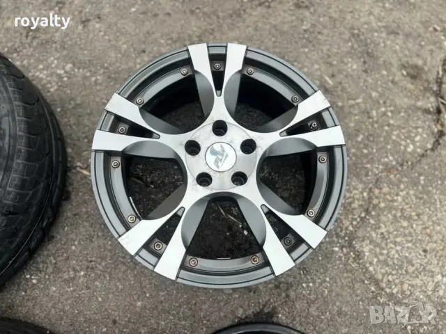 5х112 17 Джани Audi VW Seat Skoda Mercedes 5x112 ET 38 J 7.5 Централен отвор 74.1 с втулка 57.1, снимка 2 - Аксесоари и консумативи - 49935374
