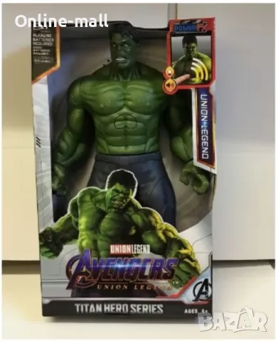 Голяма играчка фигурка Avengers Spiderman Hulk Super Hero, 30cm, снимка 3 - Фигурки - 46829840