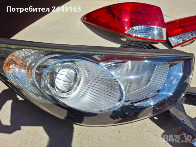 Фарове Стопове Решетки -  Хюндай их35 / Hyundai ix35 / 2009-2015, снимка 4 - Части - 50531582