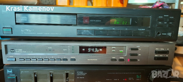 Сет на Dual CV6010, снимка 3 - Ресийвъри, усилватели, смесителни пултове - 51485323