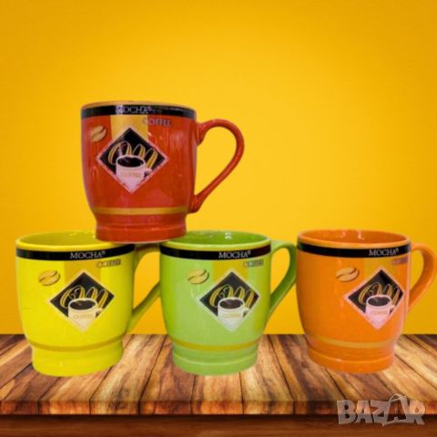 Порцеланова чаша за чай и кафе, 200ml, цветни варианти, снимка 6 - Чаши - 46419602