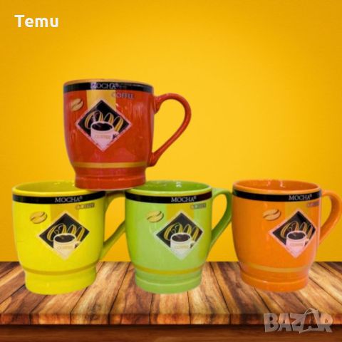 Порцеланова чаша за чай и кафе, 200ml, цветни варианти, снимка 6 - Чаши - 46419602