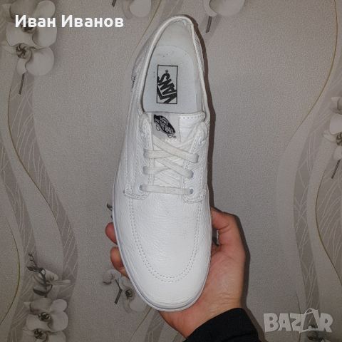  VANS кожени кецове   номер 46, снимка 4 - Кецове - 40569148