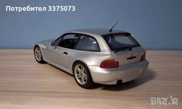 BMW Z3 Coupe 2.8 UT model 1:18, снимка 3 - Колекции - 53158769
