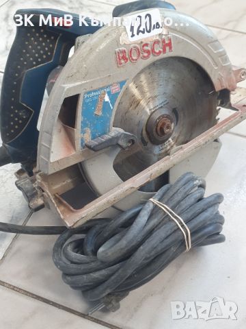 Ръчен циркуляр Bosch GSk 190, снимка 4 - Други инструменти - 46263687