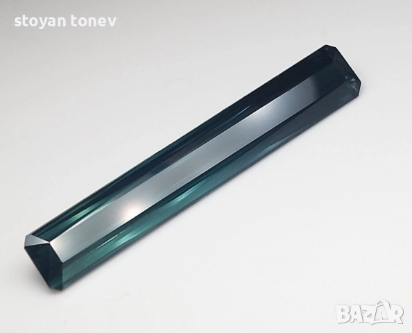 Забележителен индиголит турмалин с VVS чистота 8.86кт.! Сертифициран! Нов!, снимка 11 - Други - 52414745