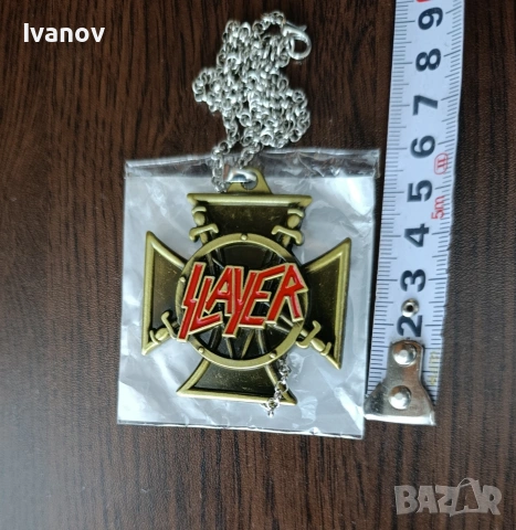 Slayer - оригинален нов медалион 