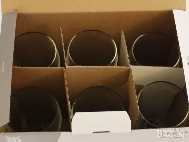 10 чаши за вино с черно столче Easy Plus, Германия. , снимка 4 - Чаши - 45753070