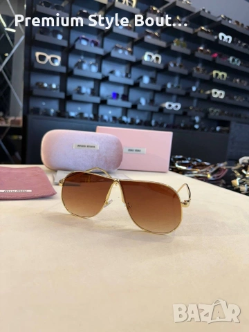 Очила + висок клас калъф + на марката кутия + сертификат + кърпичка miu miu Burberry tom ford , снимка 12 - Слънчеви и диоптрични очила - 53927168