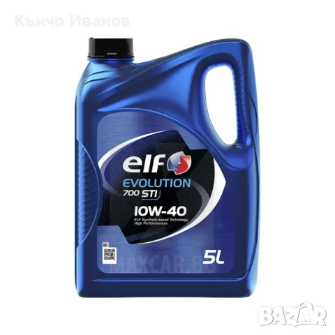 Моторно масло ELF EVOLUTION 700STI 10W-40 5L, снимка 3 - Аксесоари и консумативи - 47355999