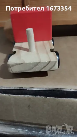 Дървени камиончета+ АРТ декорация, снимка 10 - Други ценни предмети - 49690893