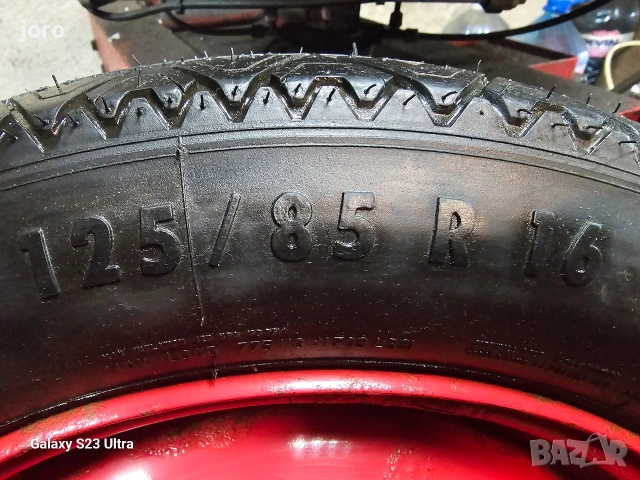 Патерица 125/85/16" Peugeot , снимка 3 - Гуми и джанти - 53343081