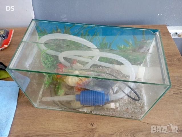 оборудван аквариум 40х20см, снимка 3 - Аквариуми - 53705702