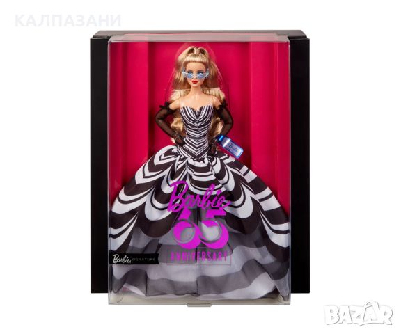 Кукла Barbie - Юбилейна 65-та годишнина Mattel HRM58, снимка 1 - Кукли - 46347534