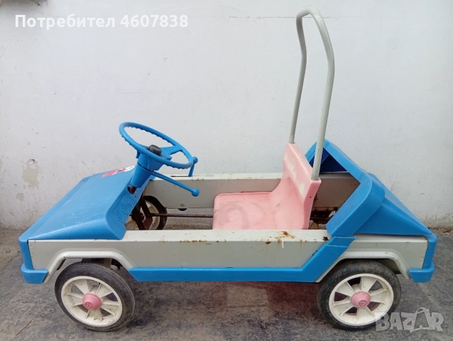 Детска количка с педали СССР, снимка 2 - Колекции - 54014757