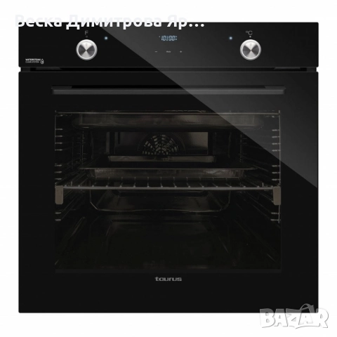 Вградена многофункционална фурна Taurus HM978BKD – 78 л, 3100 W, WaterSteam Clean, клас A, снимка 2 - Печки, фурни - 52057719