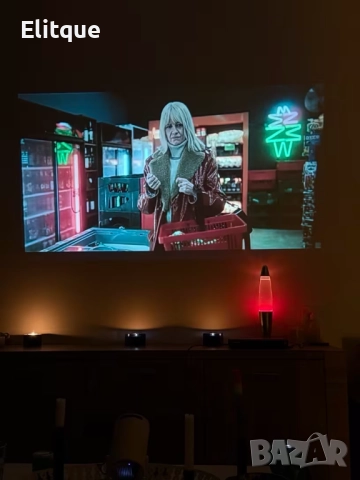 Преносим мини проектор с Android 11 