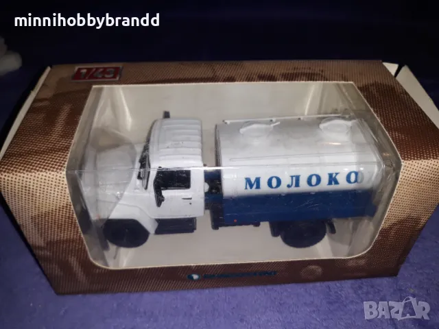 GAZ  3307 MOLOKO ГАЗ 3307 МОЛОКО 1.43  Scale  Deagostini . , снимка 1 - Колекции - 47340855