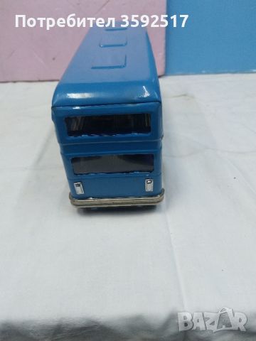 Ретро ламаринена играчка Автобус, снимка 3 - Коли, камиони, мотори, писти - 45324661