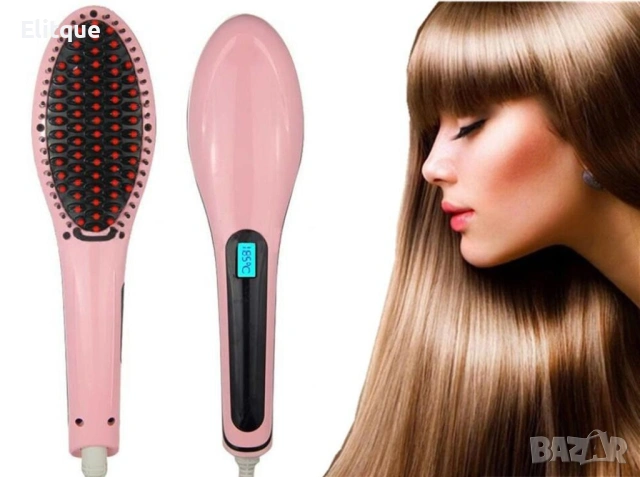 Четка за изправяне на коса Luxury 💎, снимка 12 - Преси за коса - 53271370