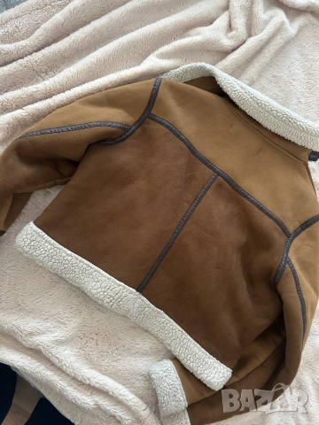 Дамско велурено яке Zara, снимка 3 - Якета - 54243173