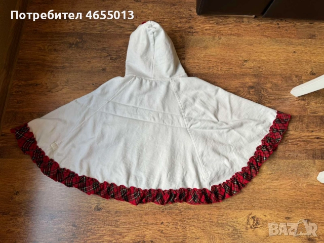 ПОДАРЯВАМ Дамско наметало тип блуза с качулка супер готино и естравагантно, снимка 4 - Суичъри - 52476260