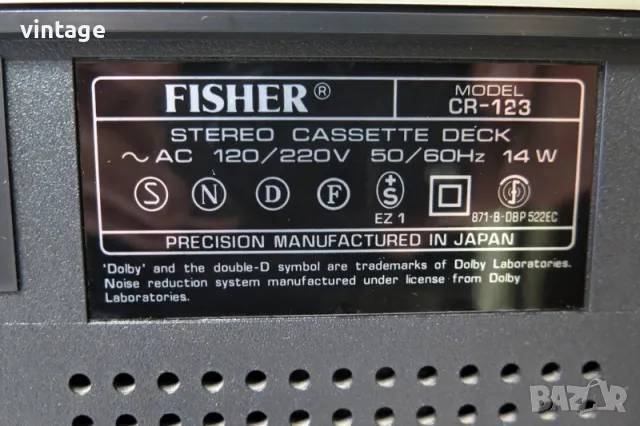 Fisher CA-350_CR-123, снимка 11 - Аудиосистеми - 50272082