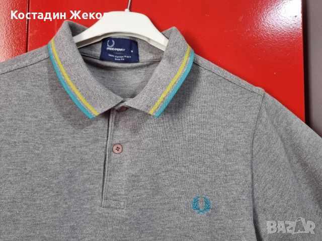 Мъжка оригинална блузка  FRED PERRY , снимка 5 - Тениски - 46318955