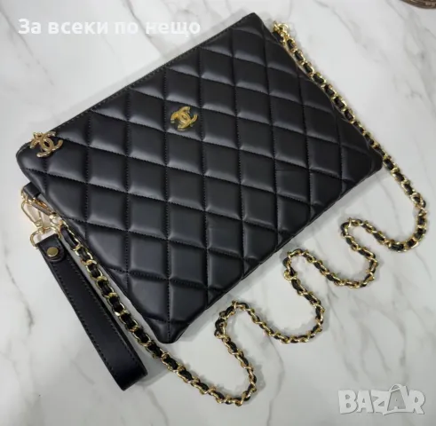 Chanel Дамска Кожена Чанта Шанел - Налични Различни Цветове Код E53, снимка 11 - Чанти - 50215187