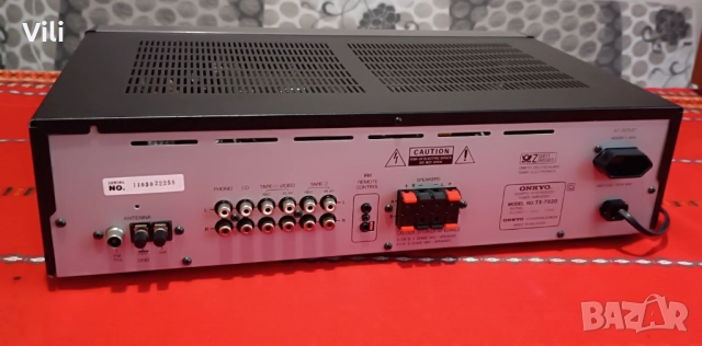 Onkyo TX-7820, снимка 3 - Ресийвъри, усилватели, смесителни пултове - 52828108