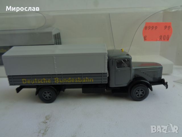 WIKING H0 1/87 BUSSING КАМИОН МОДЕЛ КОЛИЧКА, снимка 2 - Колекции - 45900510