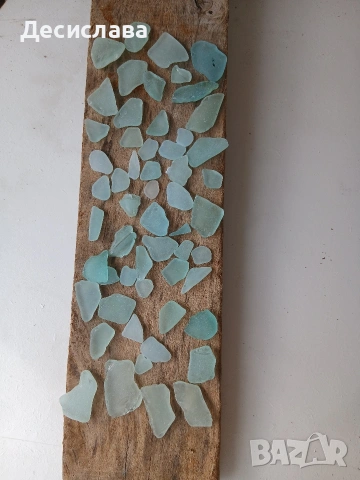  тюркоазено морско стъкло , снимка 8 - Пана - 53581172