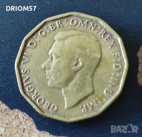 Монети Великобритания-2 бр.› Крал Джордж VI (1937-1952), снимка 2 - Нумизматика и бонистика - 51464221