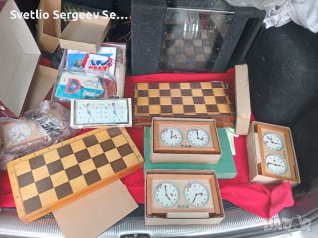 Шах и часовници за шах , снимка 7 - Антикварни и старинни предмети - 45824840