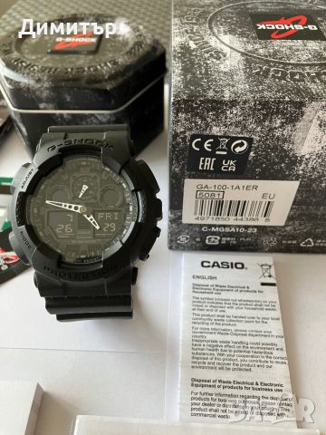 Casio G-SHOCK GA-100-Оригинал Нов 100лв., снимка 1