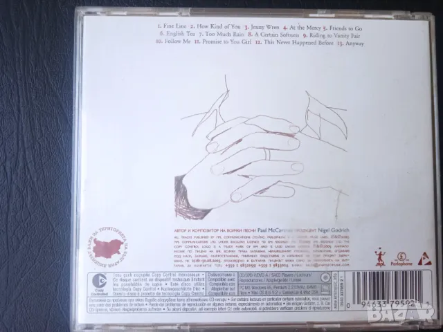 Paul McCartney ‎– Chaos And Creation In The Backyard - оригинален диск музика, снимка 3 - CD дискове - 47233232