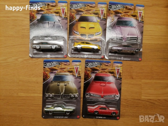 Hot Wheels `66 Рontiac GTO, снимка 2 - Колекции - 52593430