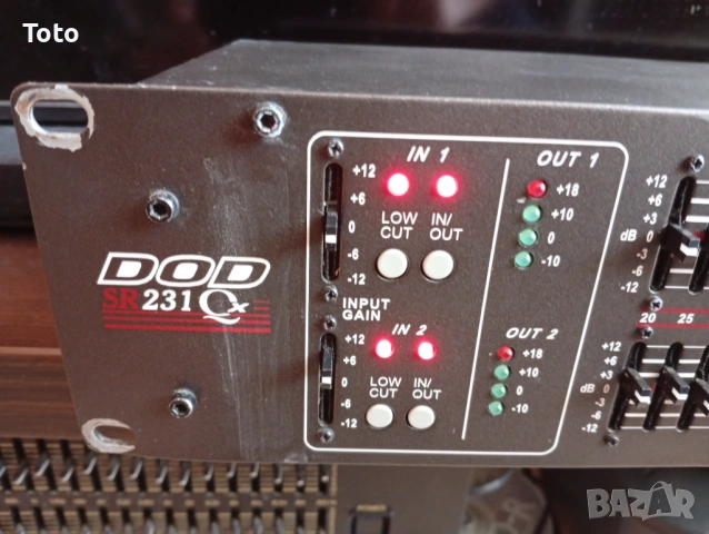 Equalizer DOD 231Qx 2x31, снимка 2 - Еквалайзери - 53744519