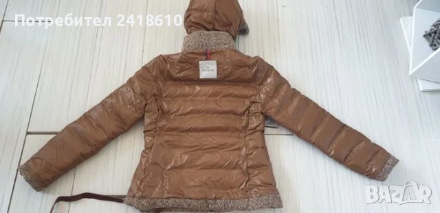 Moncler Chardonnered Womens Wool / Down Jacket Size 2 - M ОРИГИНАЛ! Дамско Зимно пухено Яке!, снимка 18 - Якета - 49404421