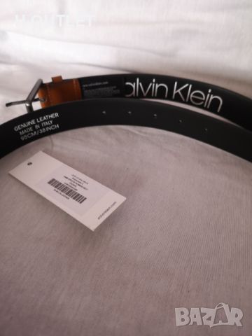 Оригинален колан CALVIN KLEIN, 95 см  /691/, снимка 3 - Колани - 46542273