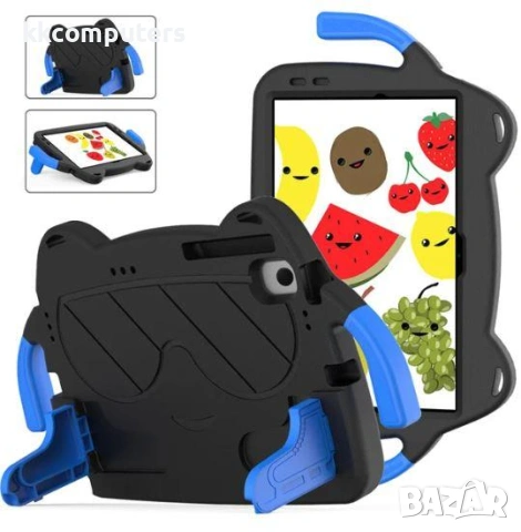 Калъф силикон Таблет с дръжки и стойка за iPad 10 10.9'/Pro 11'/Air4/Air5/ Черен / Баркод : 3128507