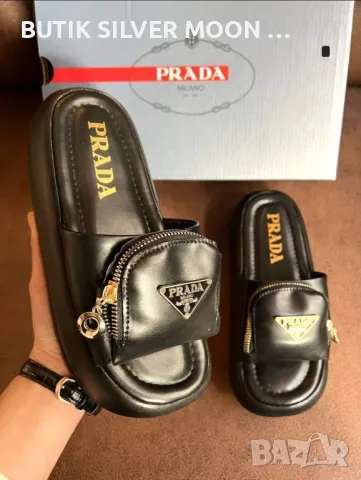 Дамски Чехли 🌹 39 🌹 PRADA, снимка 1 - Чехли - 47167165