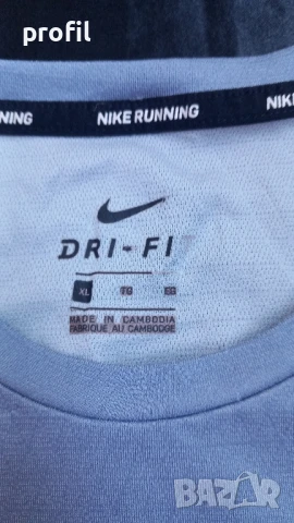 Nike Running Miller Tech мъжка тениска L/XL, снимка 6 - Тениски - 50689757